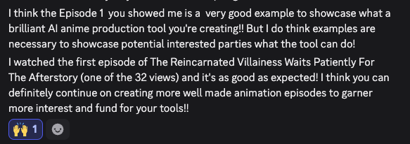 The original author likes it